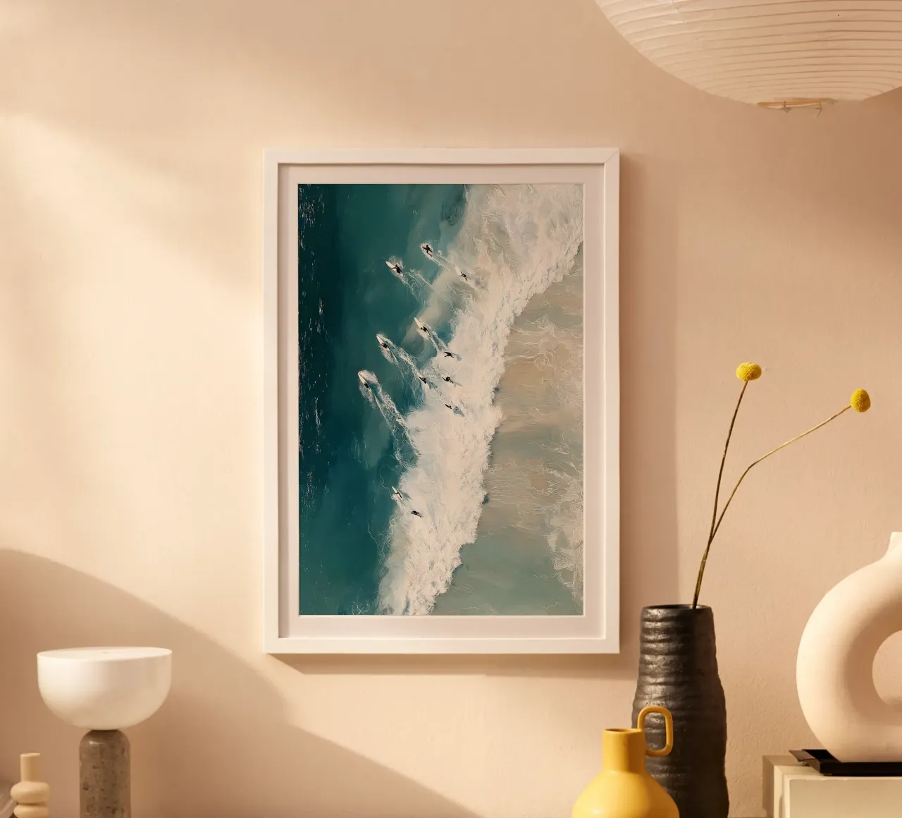 White Wave poster da Mosaic Dialogue