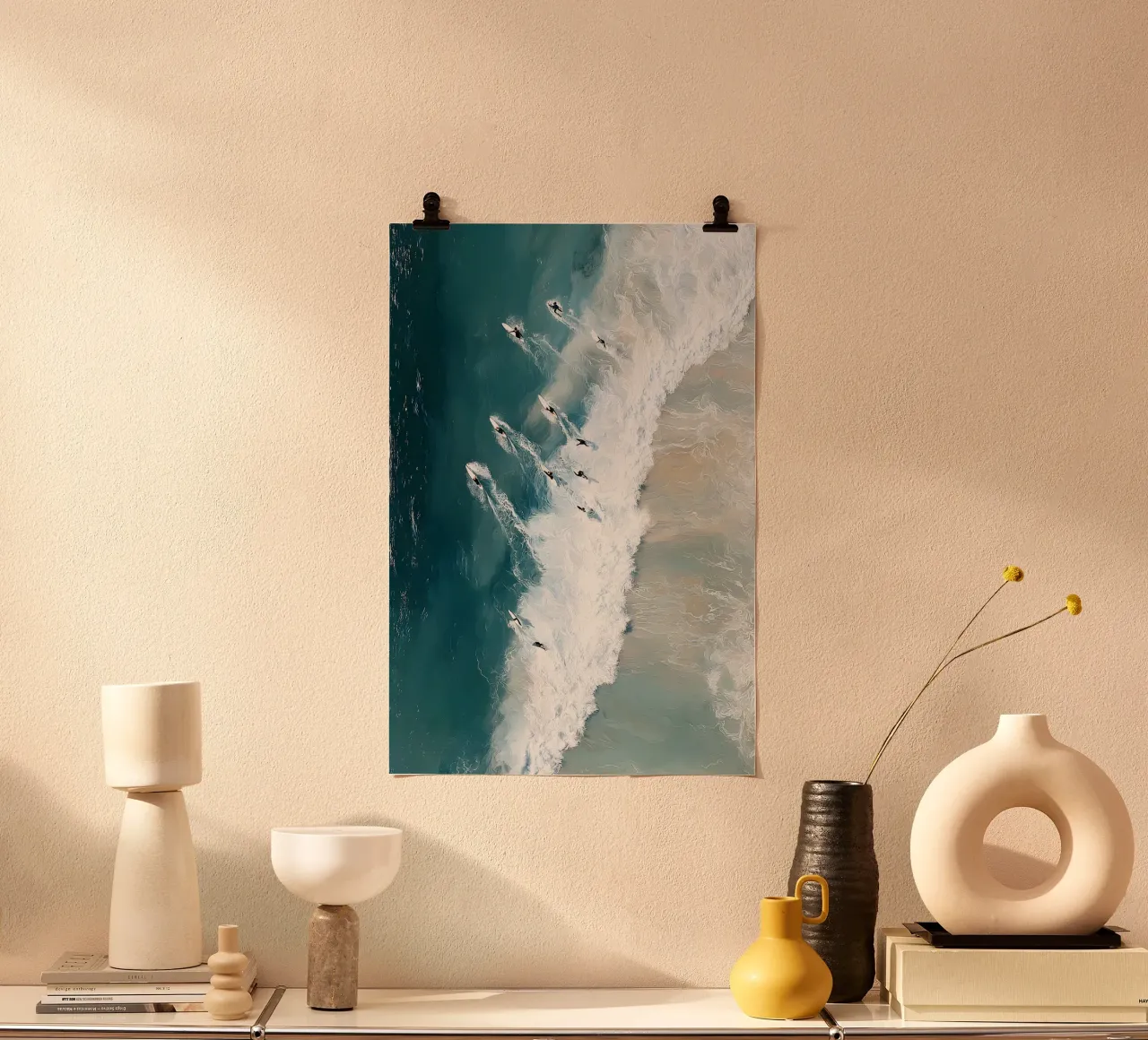 White Wave poster da Mosaic Dialogue