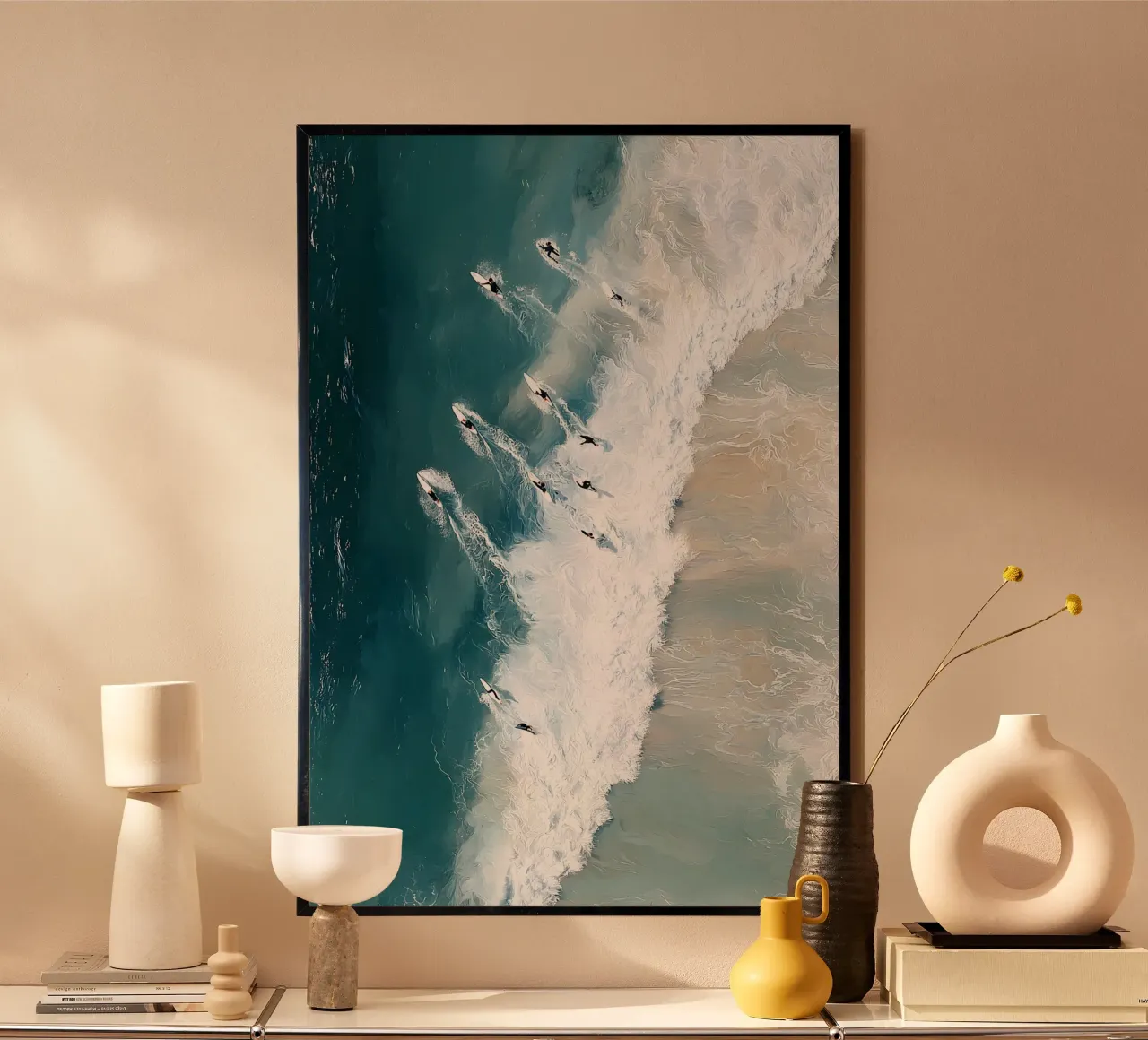 White Wave poster da Mosaic Dialogue