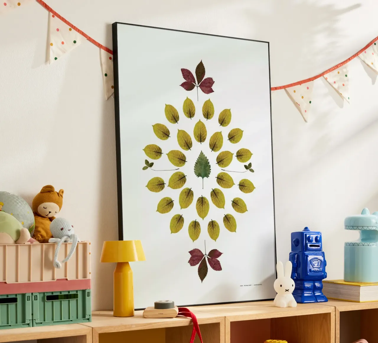 Botanicals 1 alluminio dibond da The Wall Shop