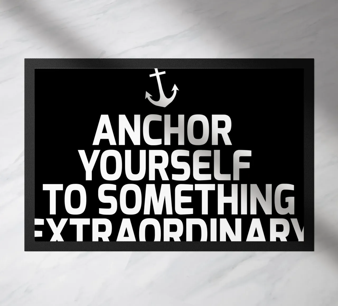 Anchor yourself to something extraordinary zerbino da baobabprintstore