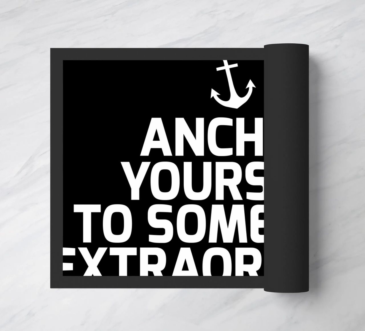 Anchor yourself to something extraordinary zerbino da baobabprintstore