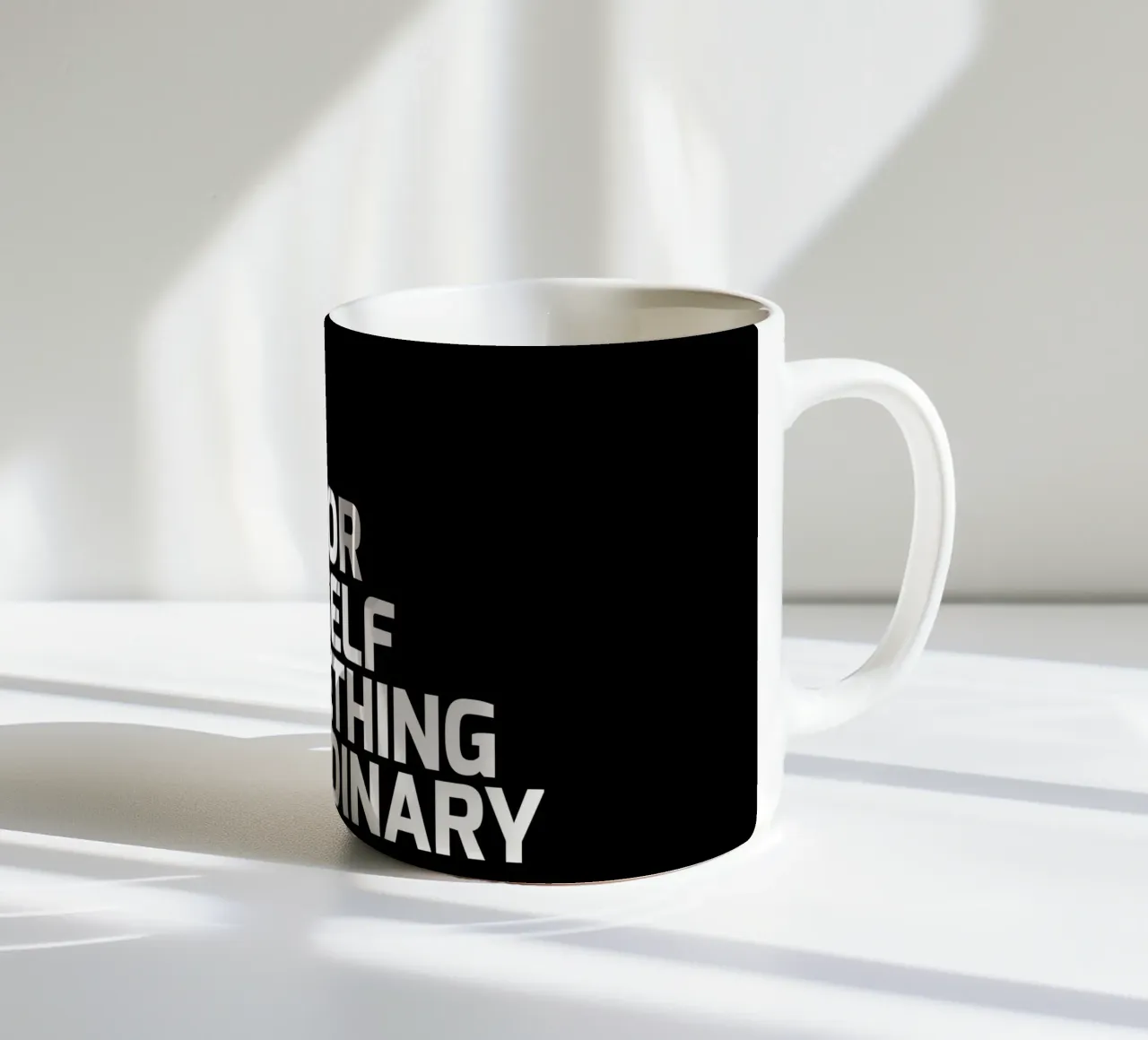 Anchor yourself to something extraordinary tazza in ceramica da baobabprintstore