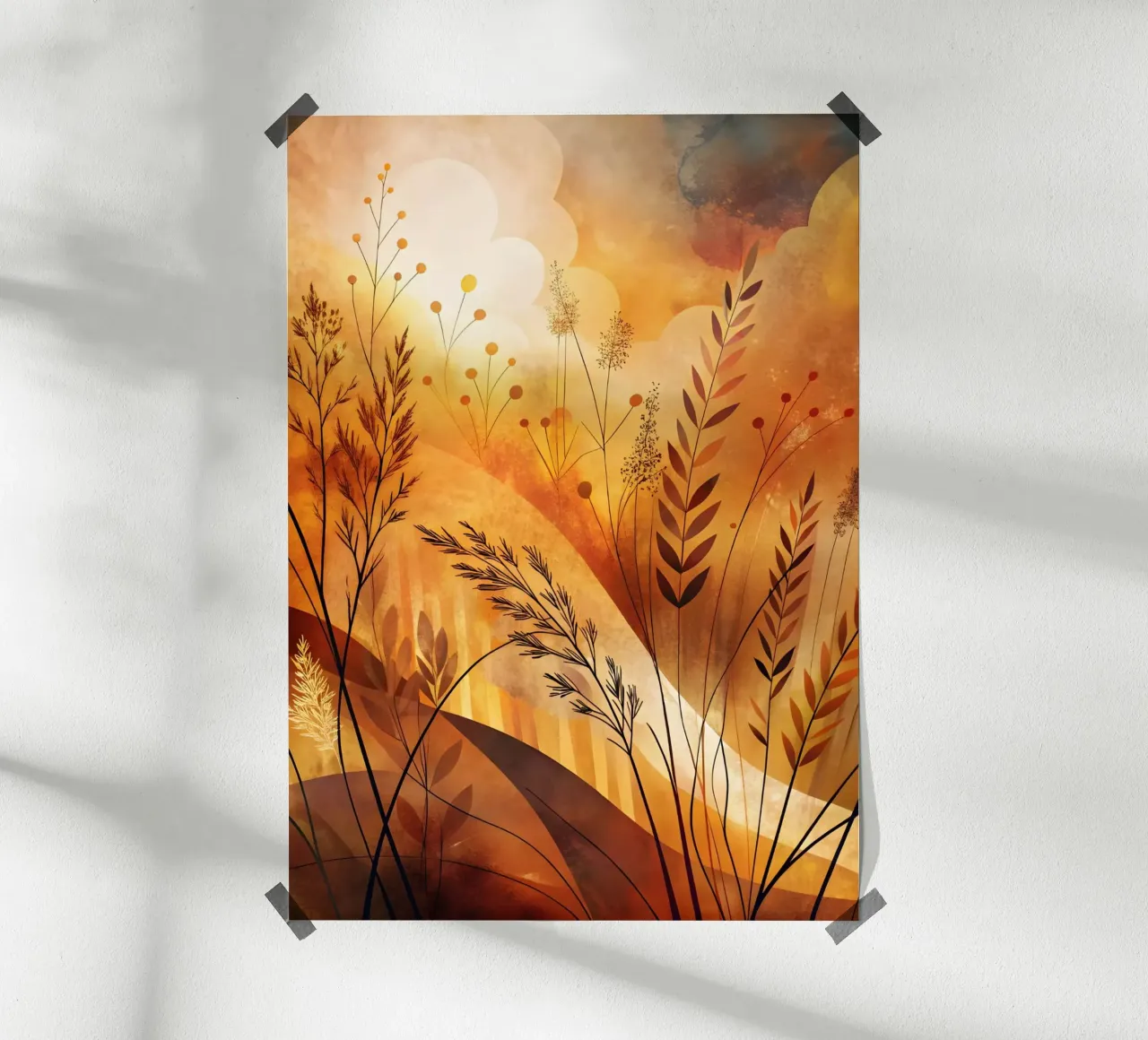 Herbstliche Träumerei Poster von Artistic-shop