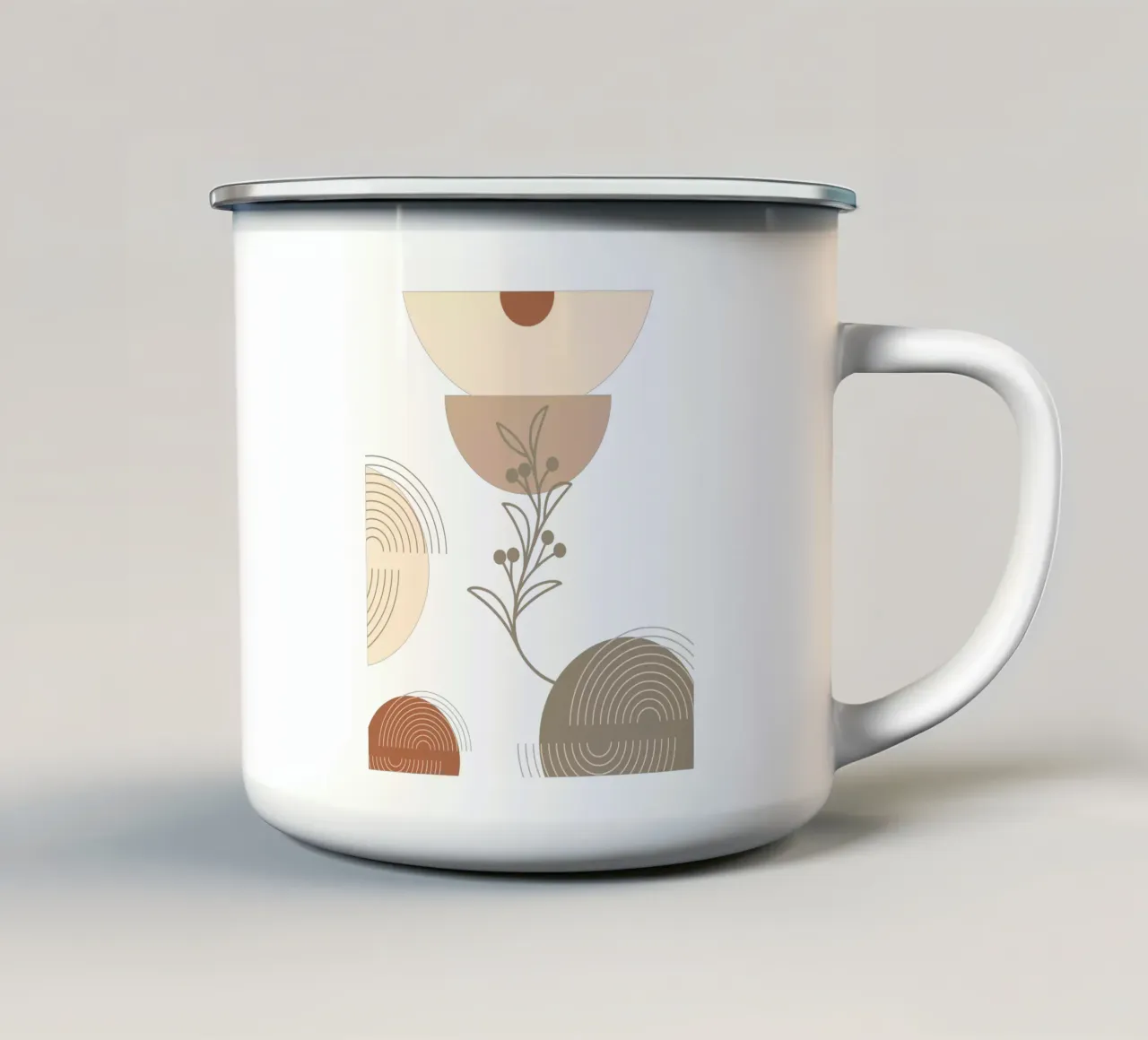 Moderno minimalista tazza in smalto da YSV MINIMALIST