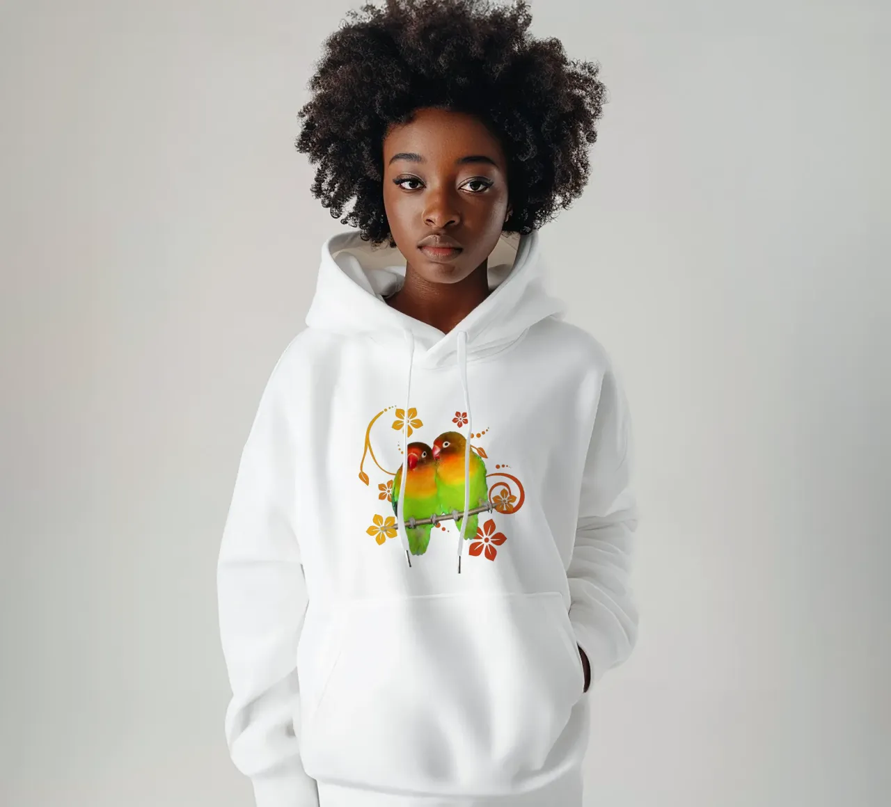 Zwei süße Turteltauben Hoodie von BwiseLizzy