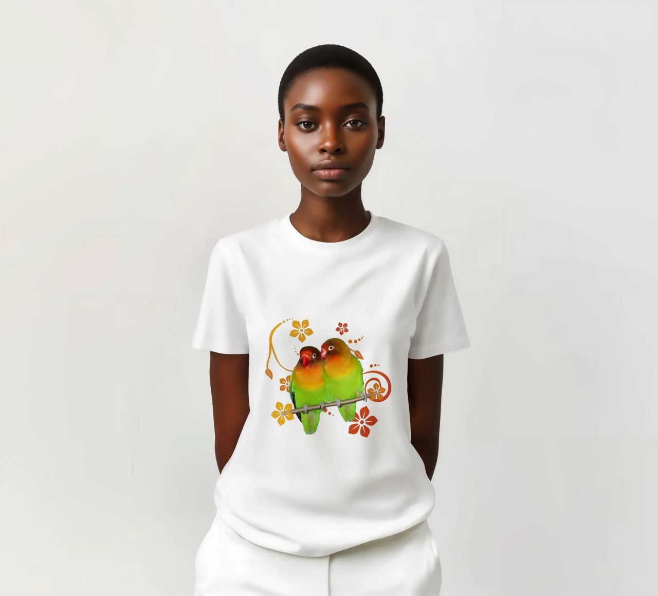 Due simpatici piccioncini t-shirt da BwiseLizzy