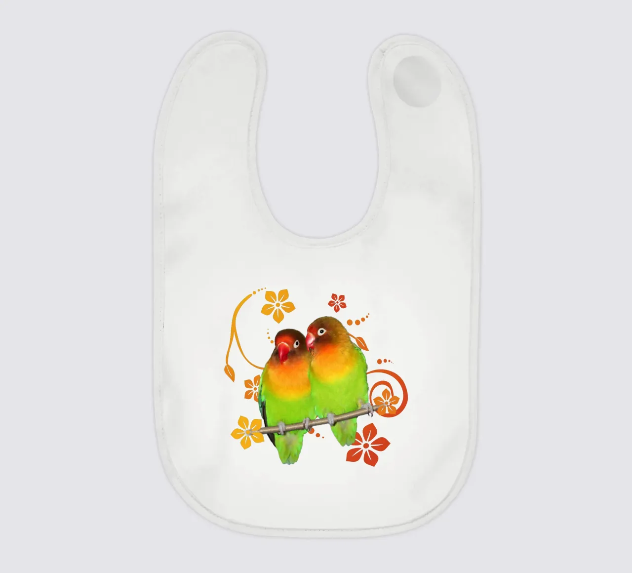 Due simpatici piccioncini bavaglino da BwiseLizzy