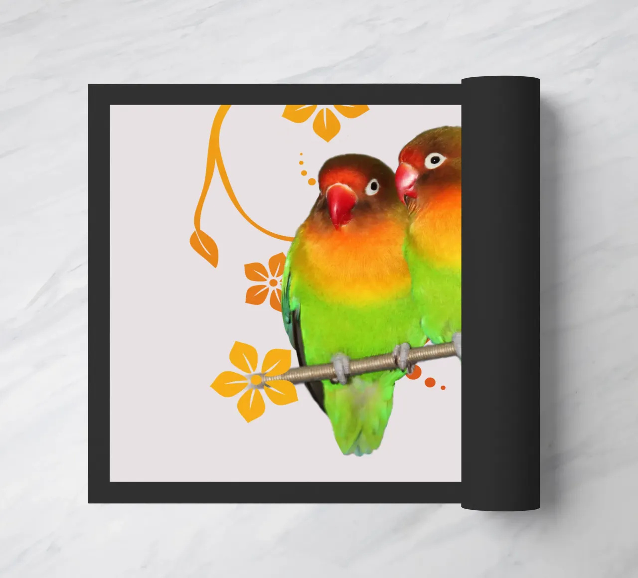 Due simpatici piccioncini zerbino da BwiseLizzy