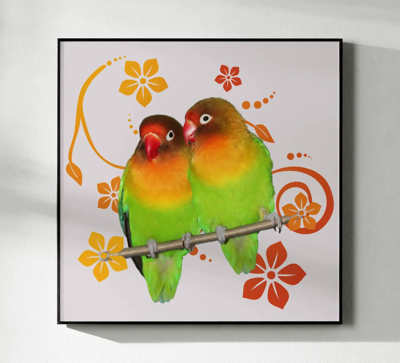 Due simpatici piccioncini plexiglass da BwiseLizzy