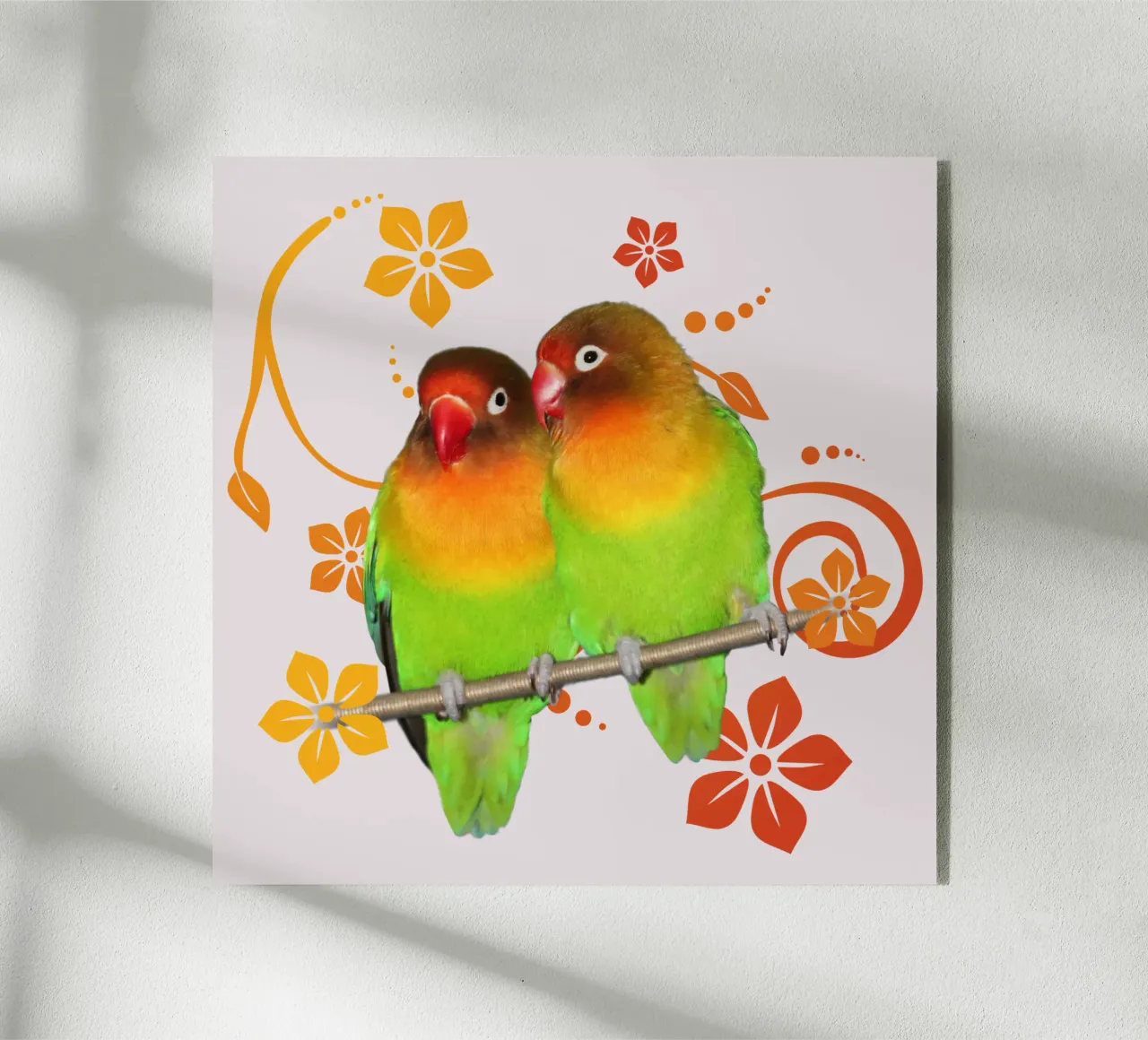 Due simpatici piccioncini plexiglass da BwiseLizzy