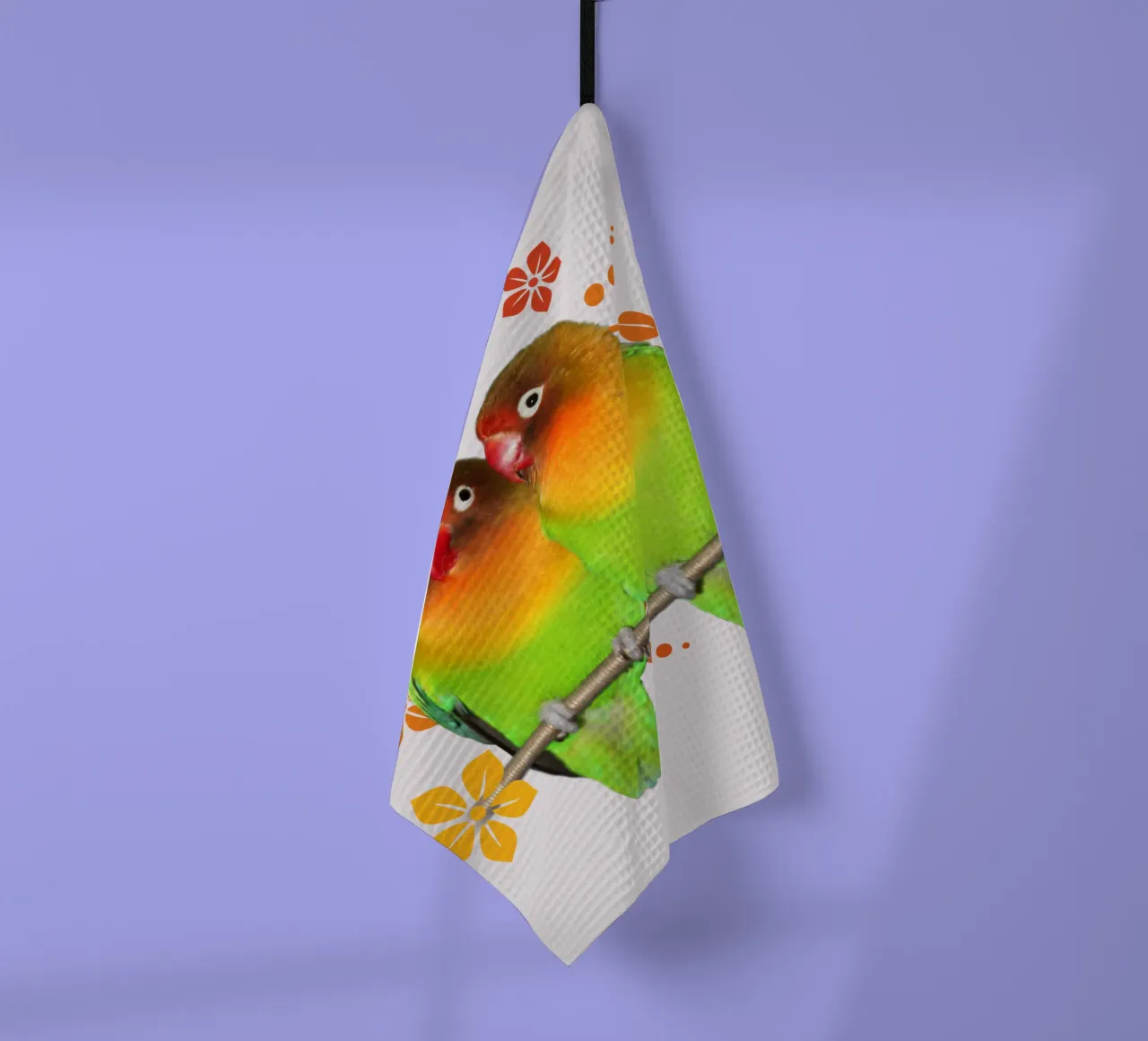 Due simpatici piccioncini canovaccio da cucina da BwiseLizzy