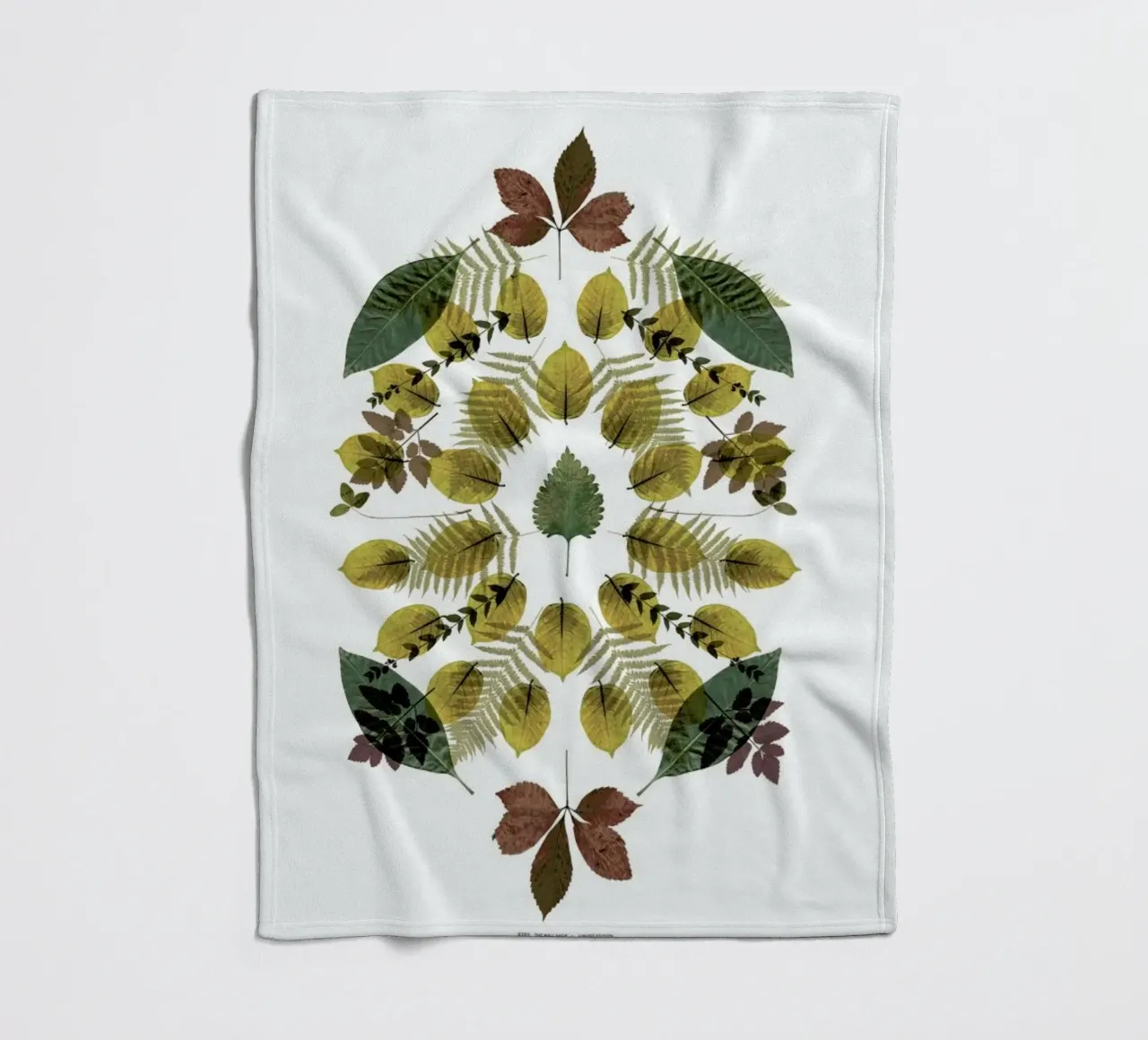 Botanicals 3 coperta in pile da The Wall Shop