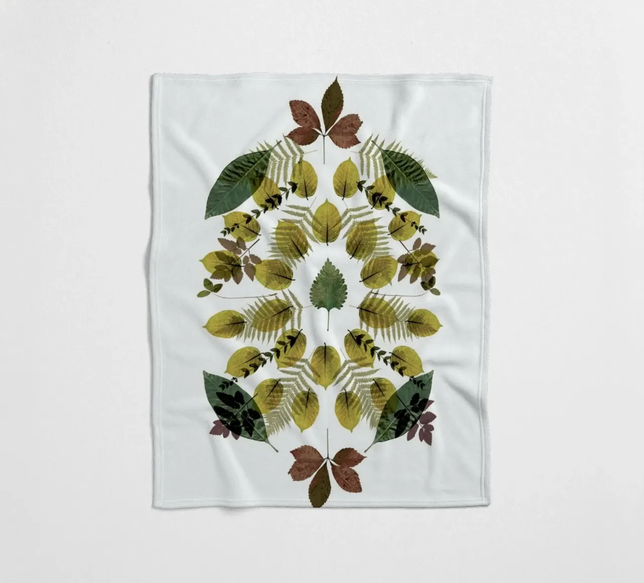 Botanicals 3 coperta in pile da The Wall Shop
