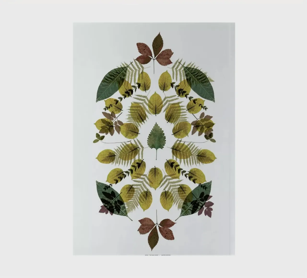 Botanicals 3 notebook by The Wall Shop