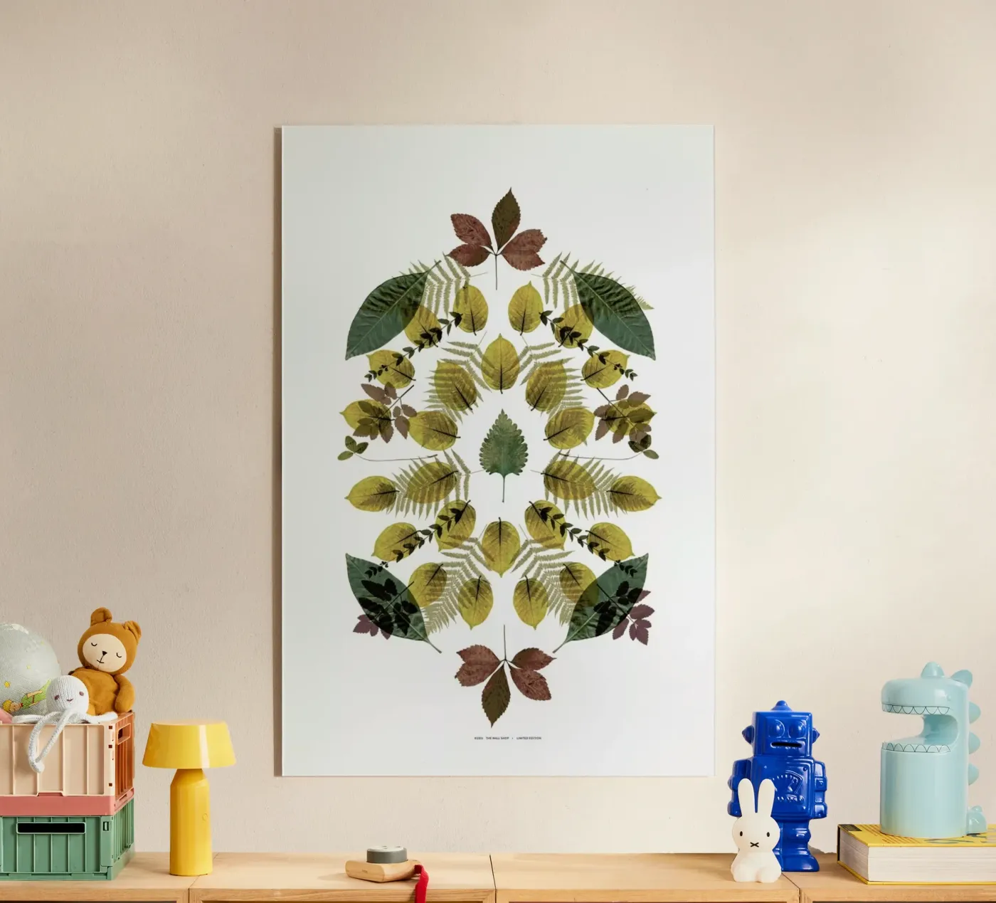 Botanicals 3 acrylic glass by The Wall Shop