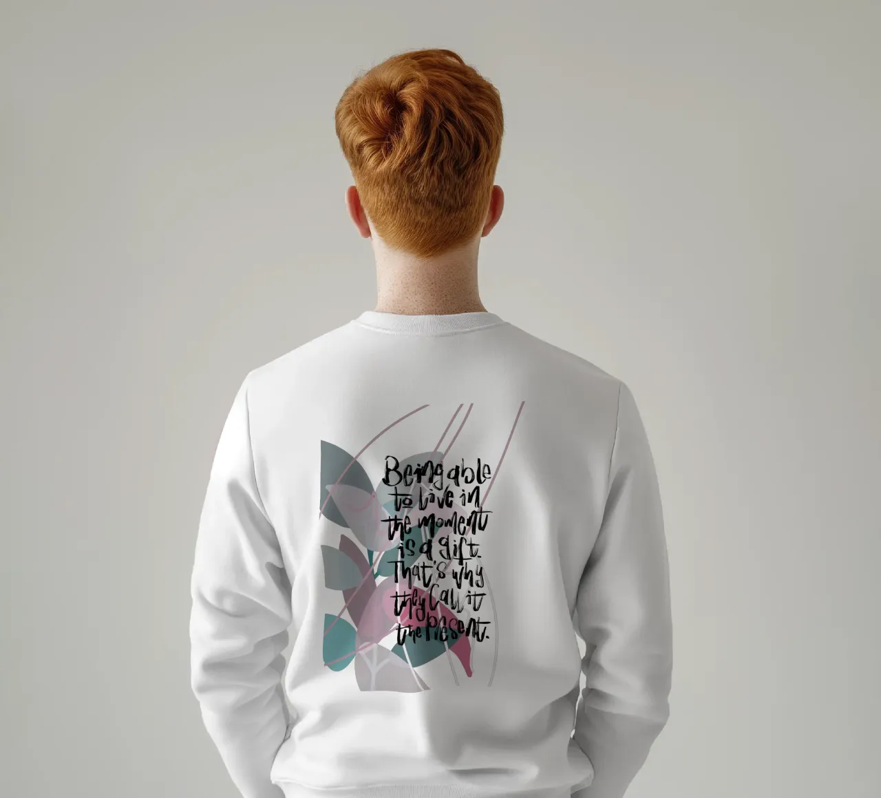 Being able to live in the moment felpa da LIMITED EDITION LETTERS