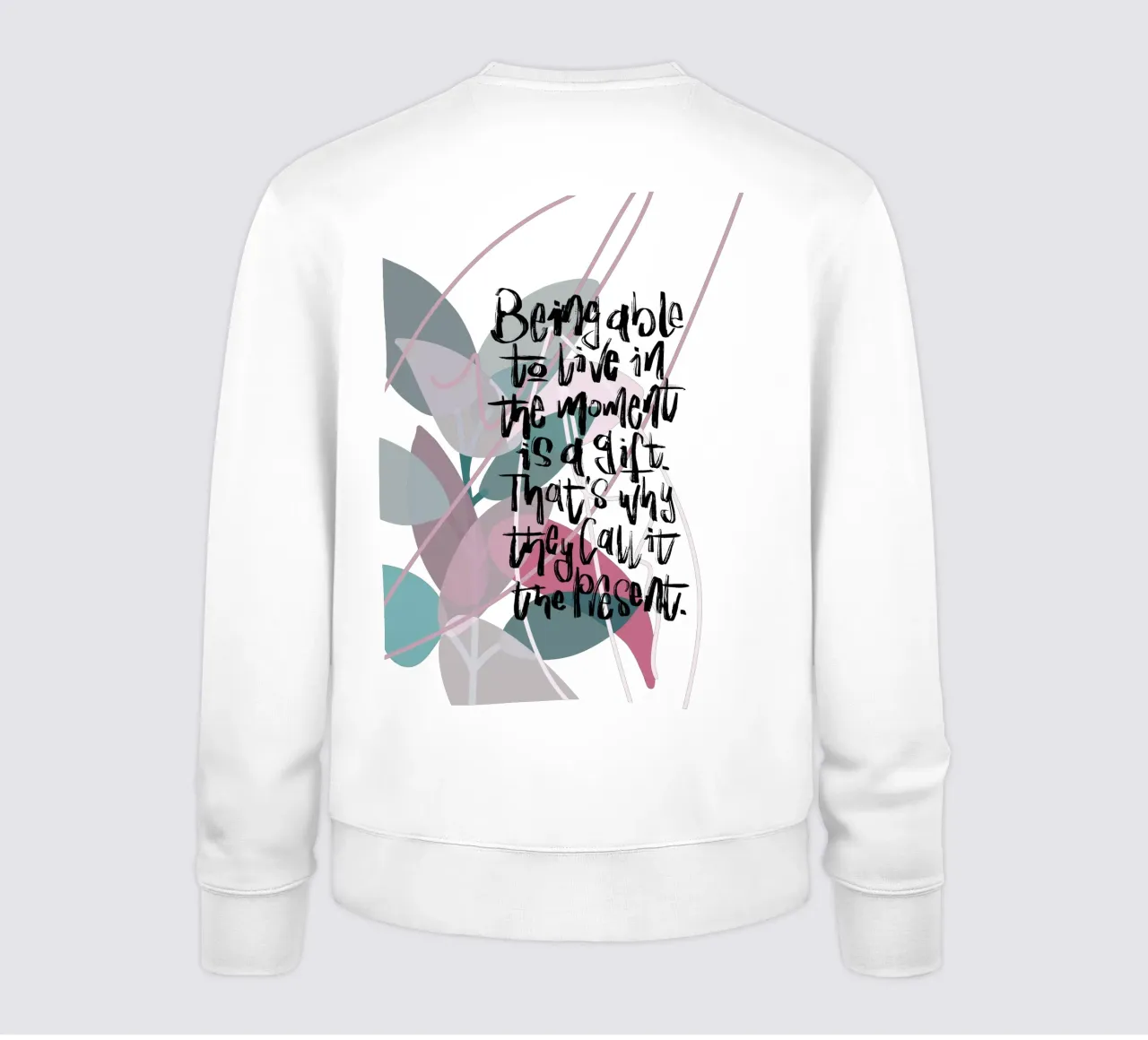 Being able to live in the moment felpa da LIMITED EDITION LETTERS