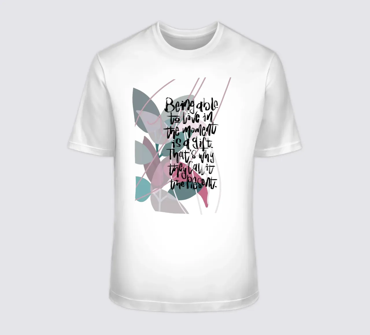 Being able to live in the moment t-shirt da LIMITED EDITION LETTERS