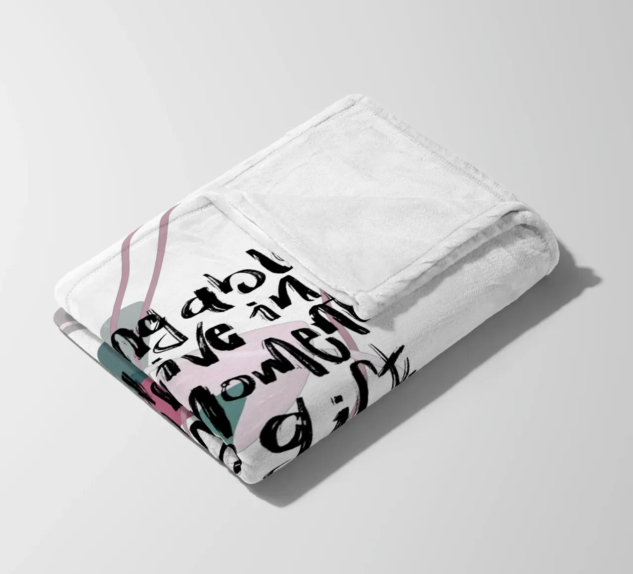 Being able to live in the moment coperta in pile da LIMITED EDITION LETTERS
