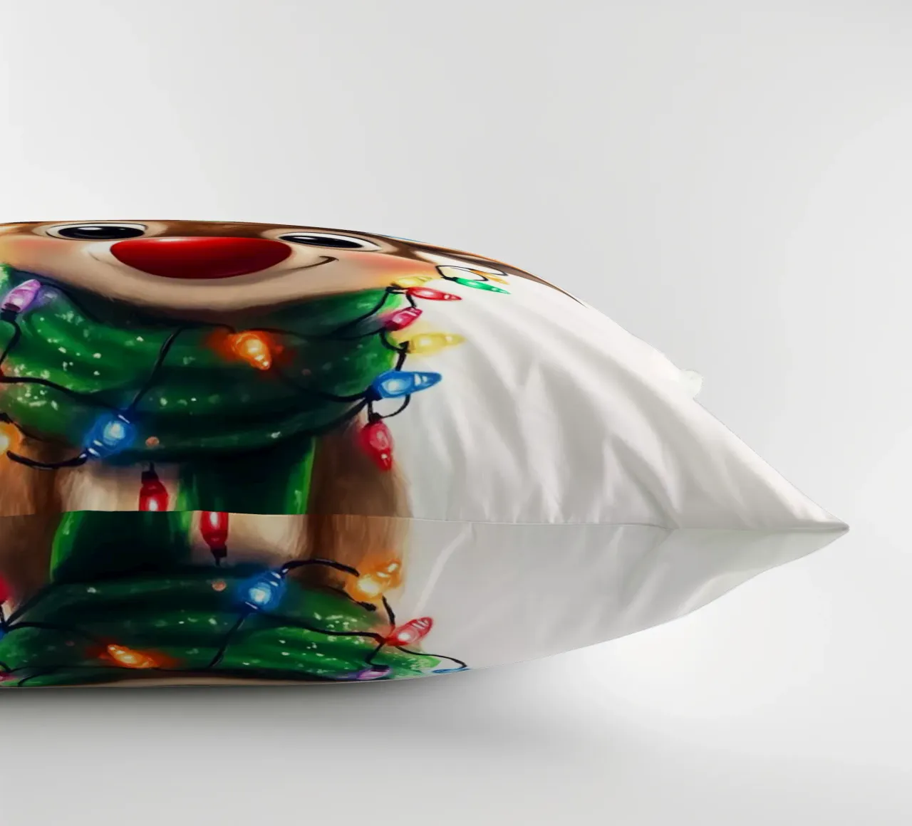 Simpatica renna Rudolf cuscino da Carinaprint