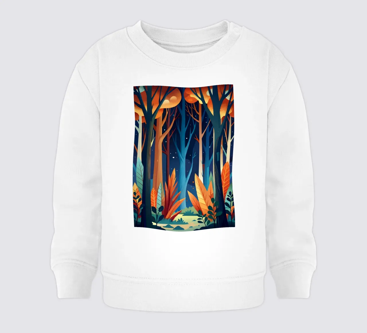 Incantevole foresta autunnale felpa neonato da Artistic-shop