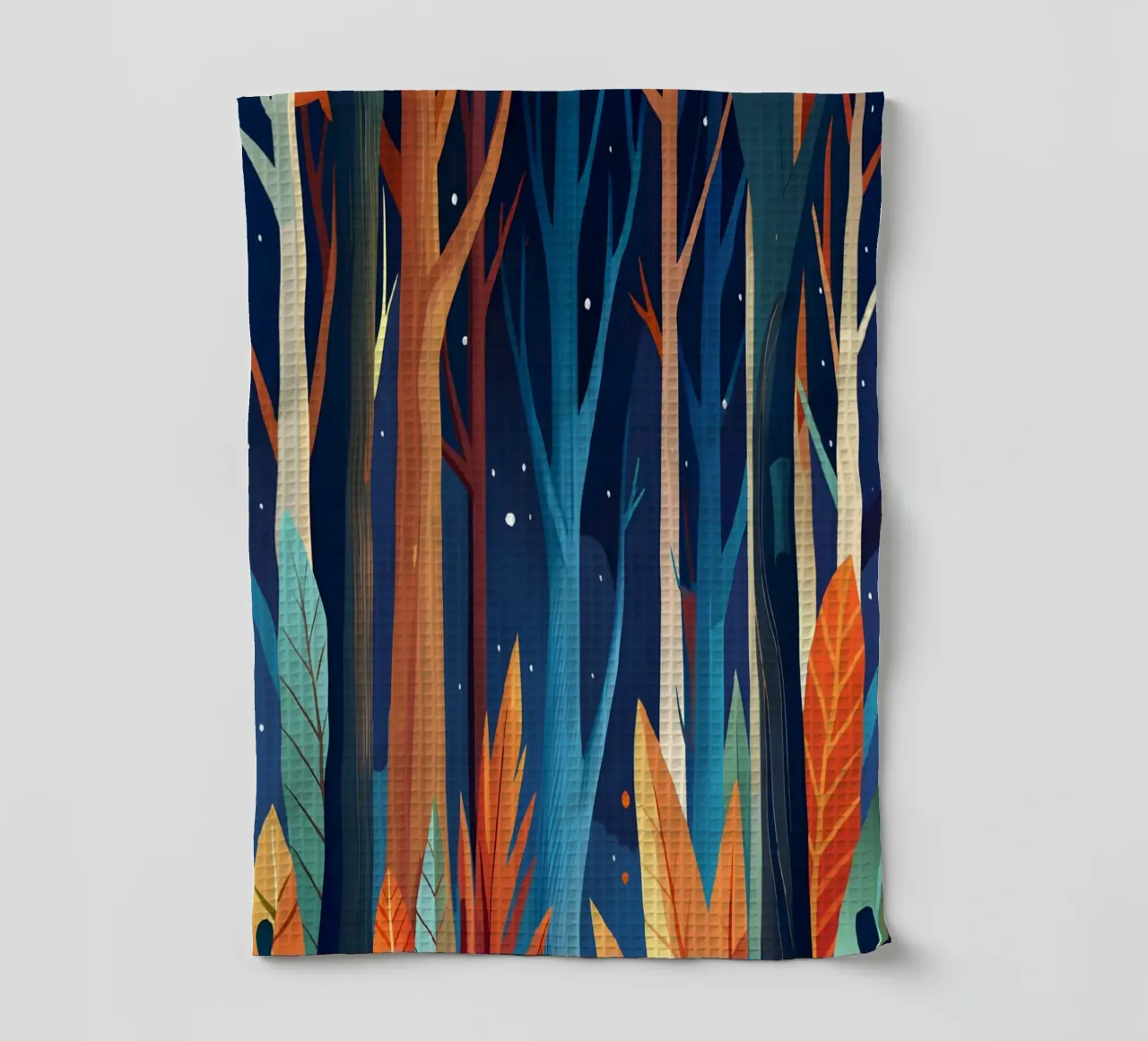 Forêt automnale enchanteresse torchon de Artistic-shop