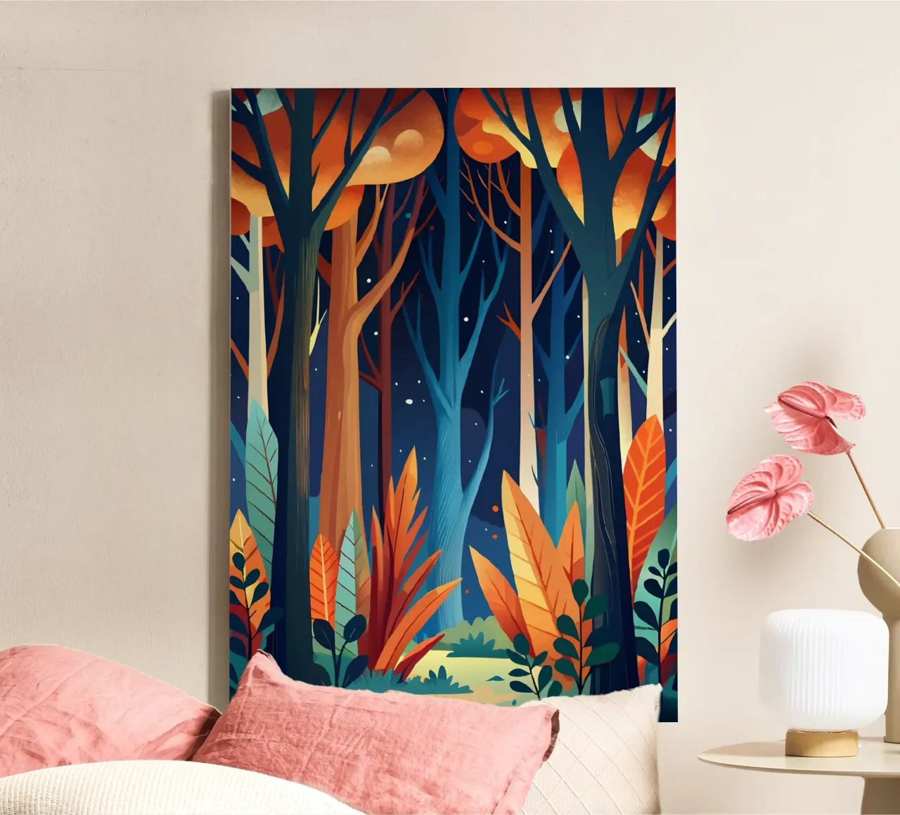 Enchanting Autumn Forest canvas by Artistic-shop