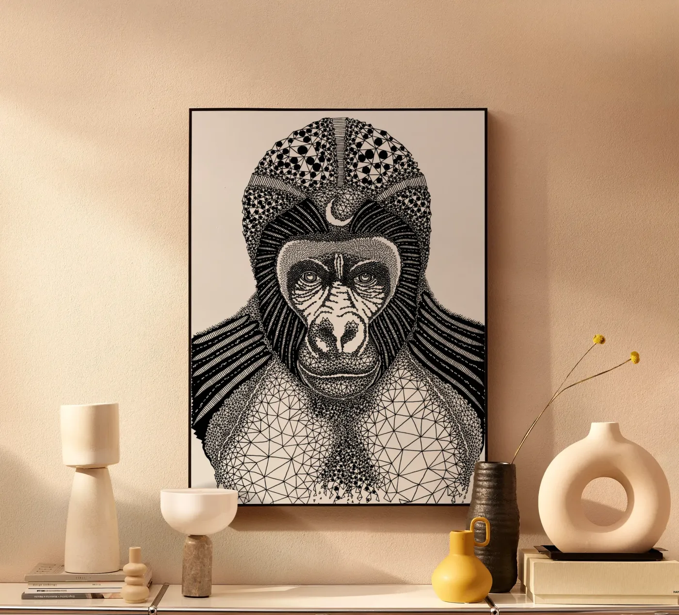 Gorilla pannello forex da Artsymalistic