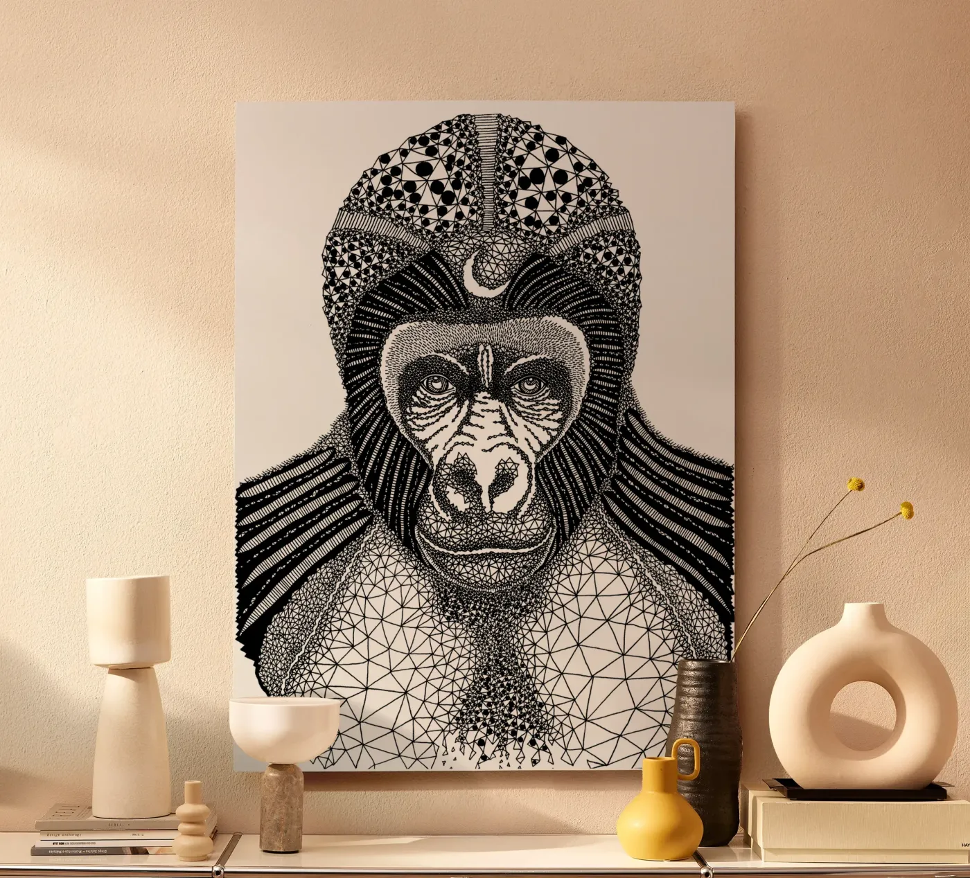 Gorilla pannello forex da Artsymalistic