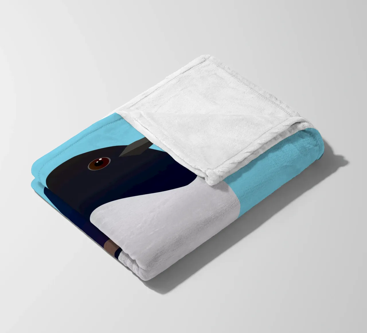 Simpatica gazza a forma di uovo coperta in pile da BwiseLizzy