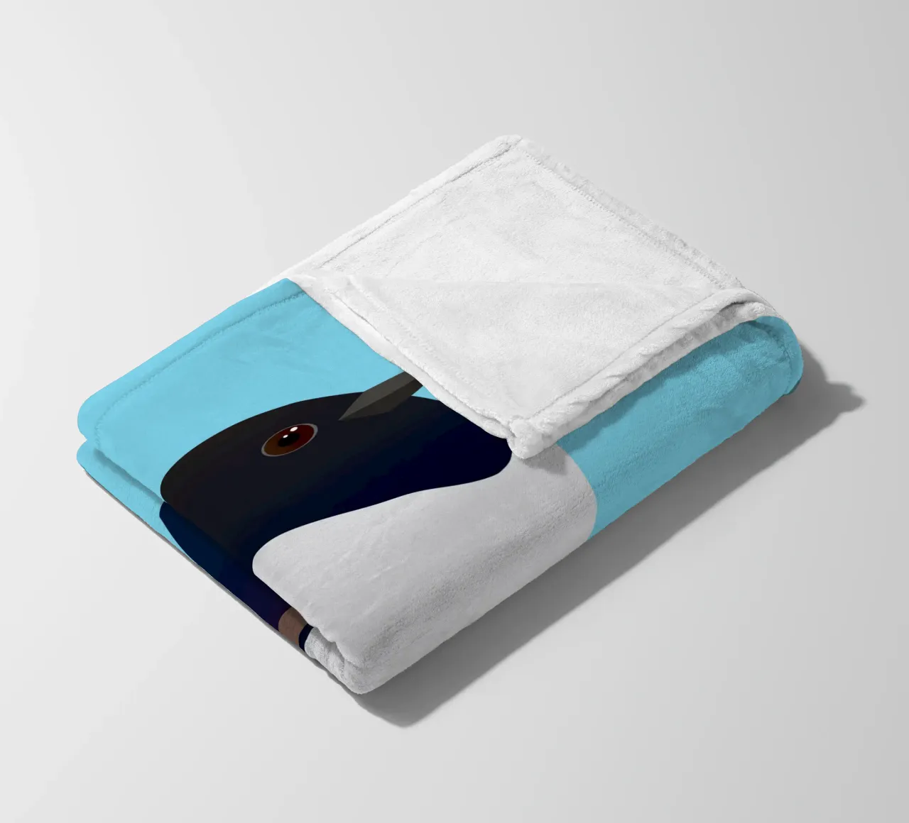 Simpatica gazza a forma di uovo coperta in pile da BwiseLizzy