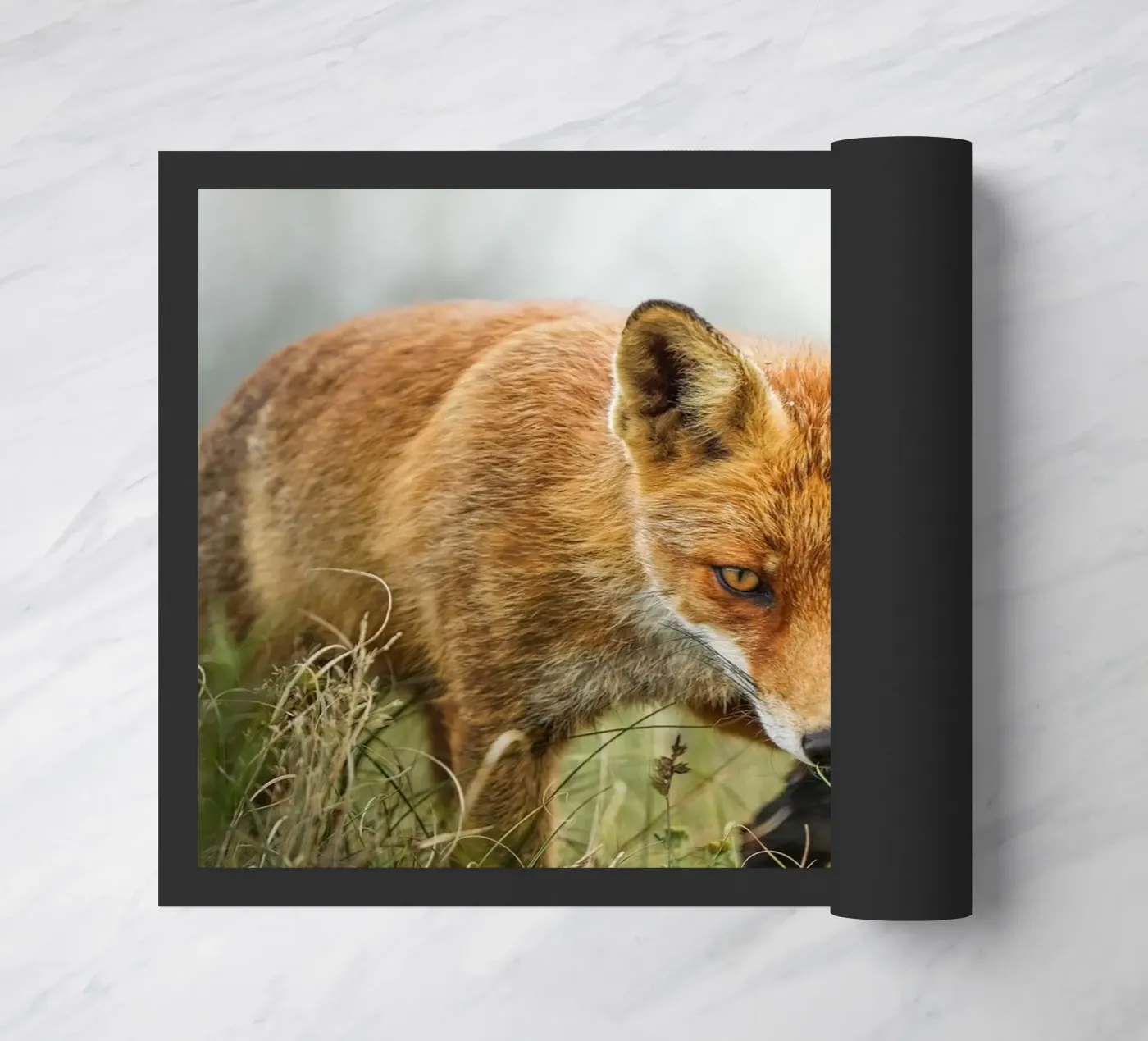 Red fox deurmat van Tom's Wildlife