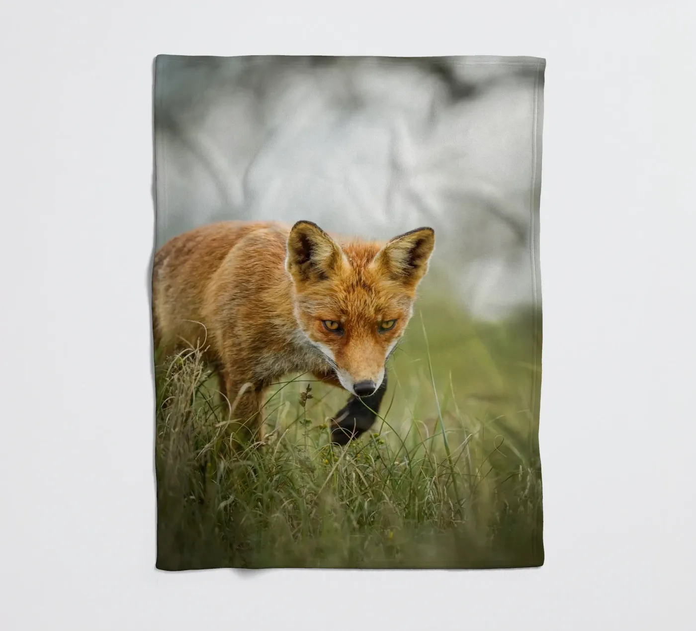 Rotfuchs Fleecedecke von Tom's Wildlife