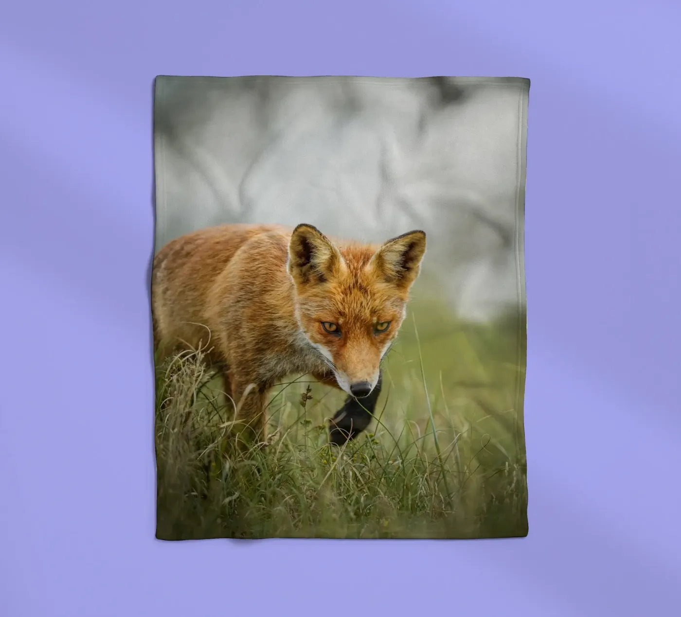 Rotfuchs Fleecedecke von Tom's Wildlife