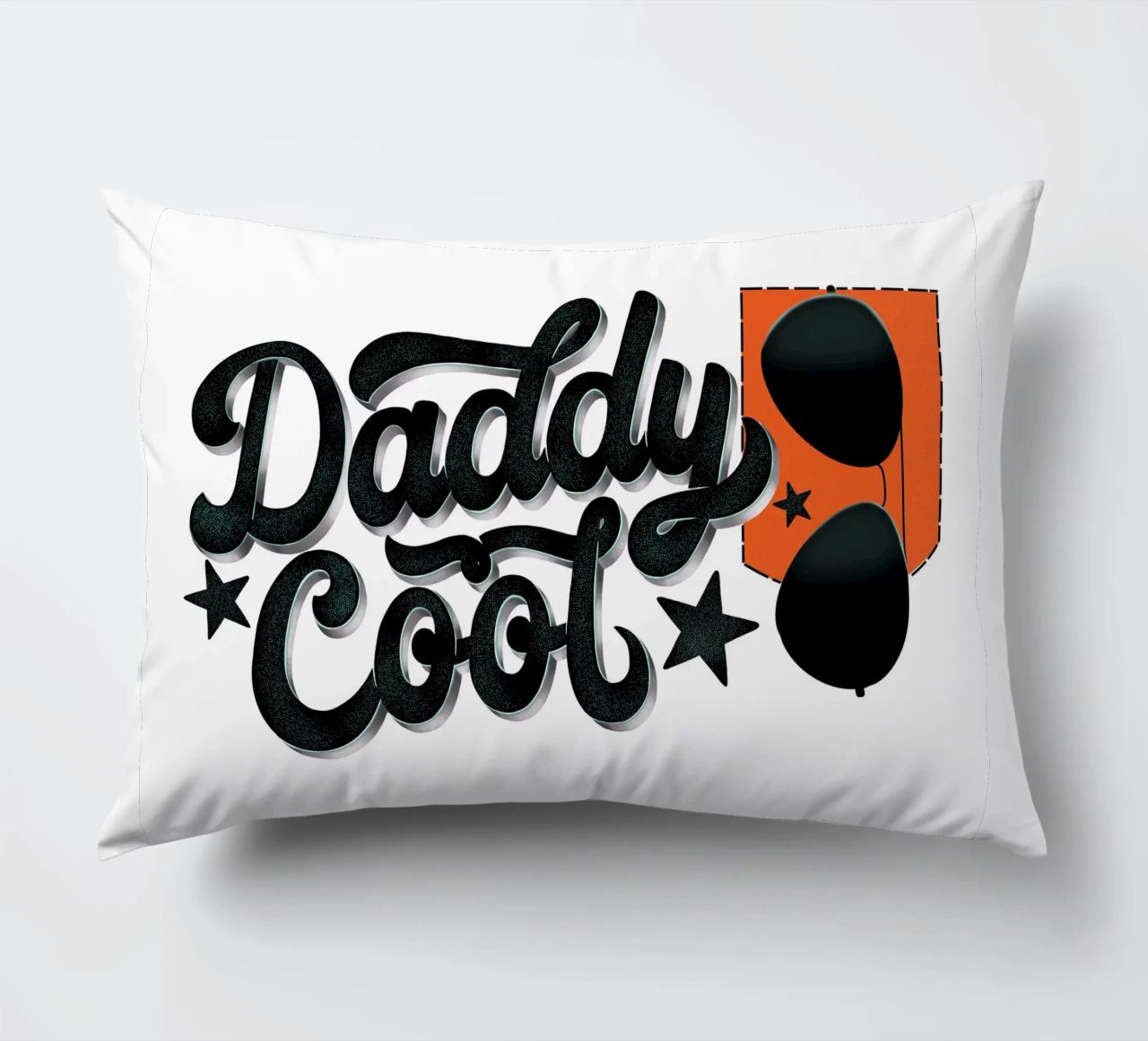 Papa Cool. Papa est le meilleur et le plus cool. coussin de CalliLetters