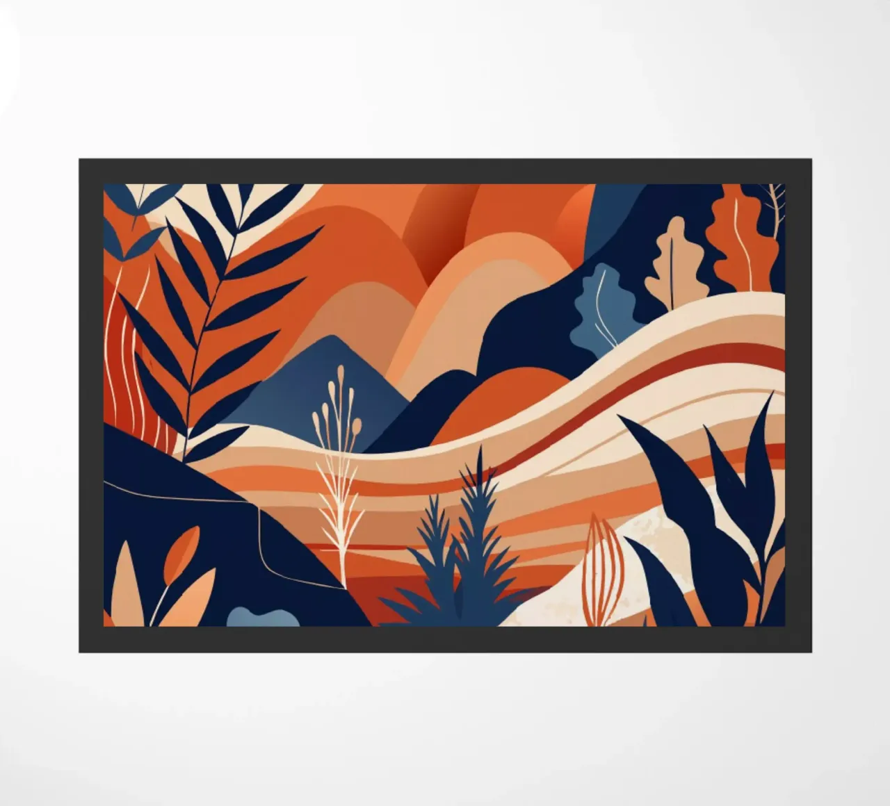 Herbstliche Harmonie Fußmatte von Artistic-shop