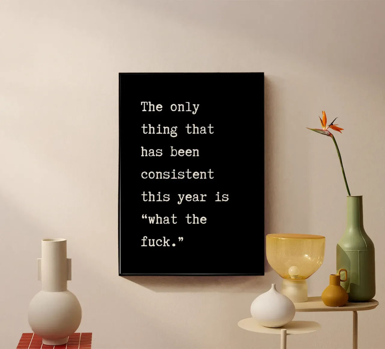 THE ONLY THING plexiglass da BAWA