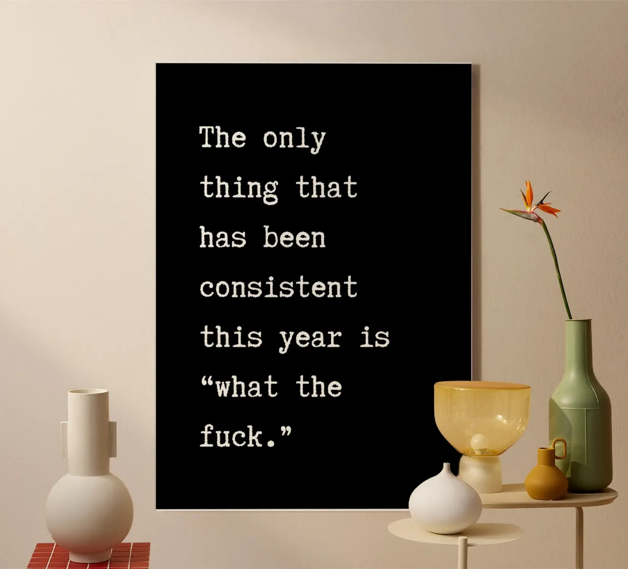 THE ONLY THING plexiglass da BAWA