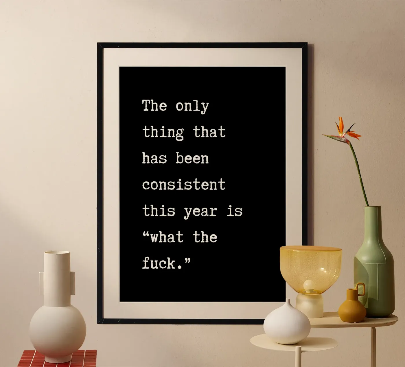 THE ONLY THING poster da BAWA