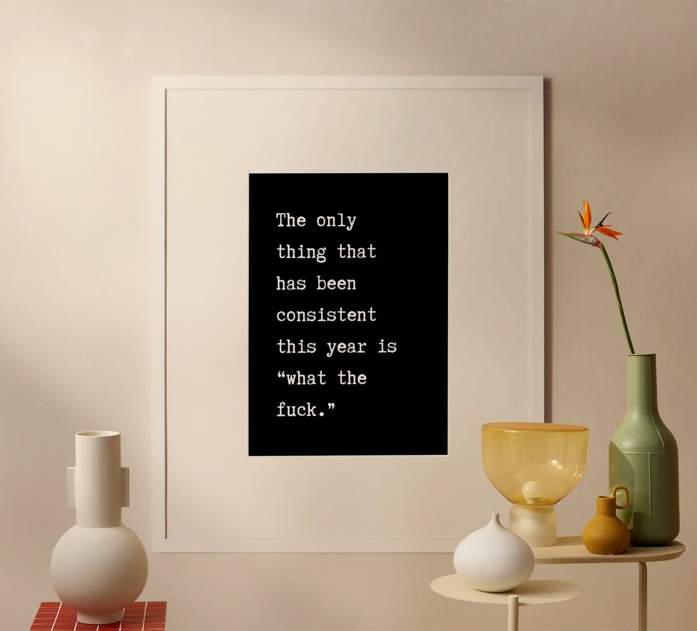 THE ONLY THING poster da BAWA