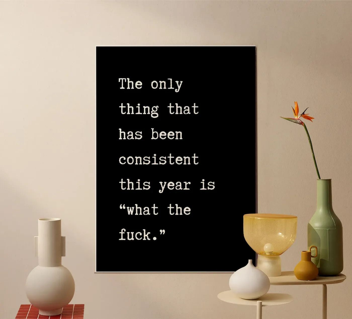 THE ONLY THING poster da BAWA