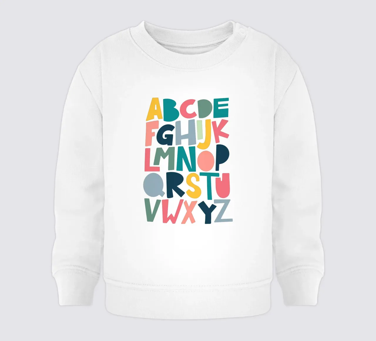 ABC Alphabet felpa neonato da LIMITED EDITION LETTERS