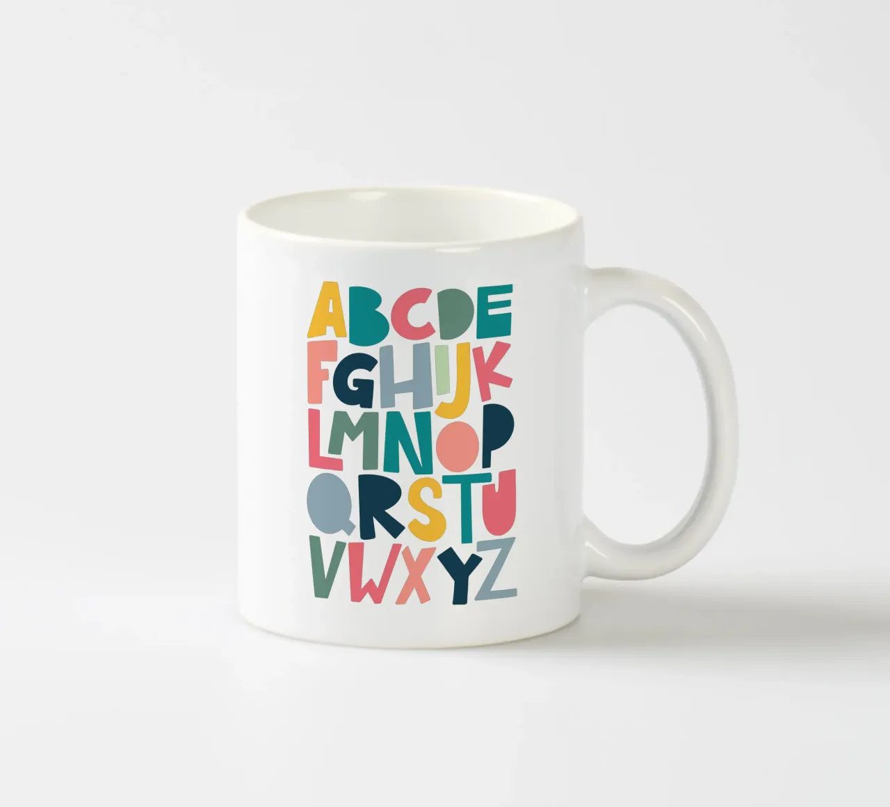 ABC Alphabet tazza in ceramica da LIMITED EDITION LETTERS
