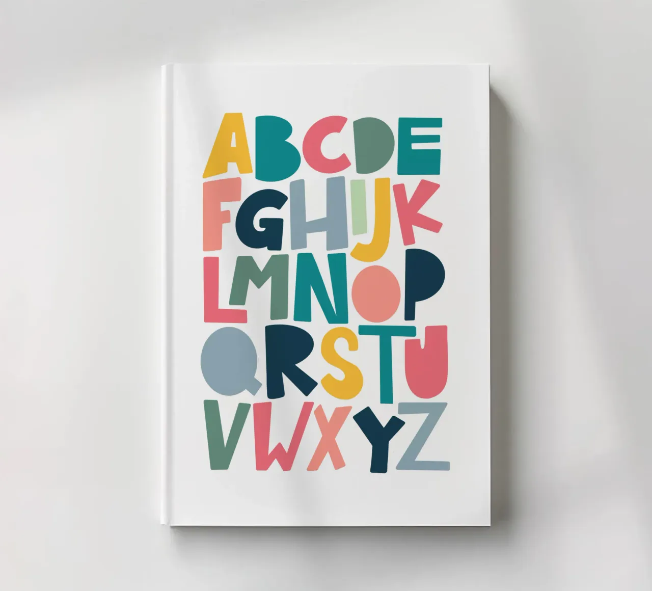 ABC Alphabet notebook by LIMITED EDITION LETTERS