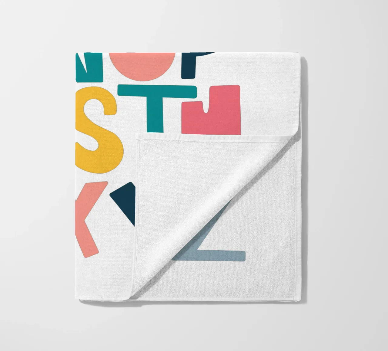 ABC Alphabet telo mare da LIMITED EDITION LETTERS