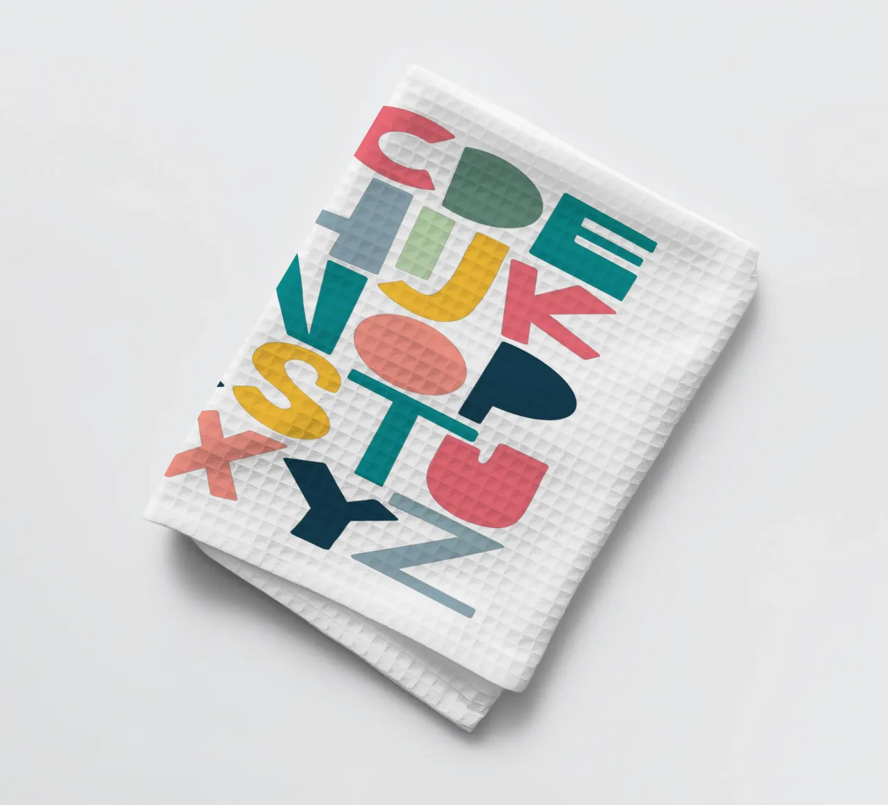 ABC Alphabet canovaccio da cucina da LIMITED EDITION LETTERS
