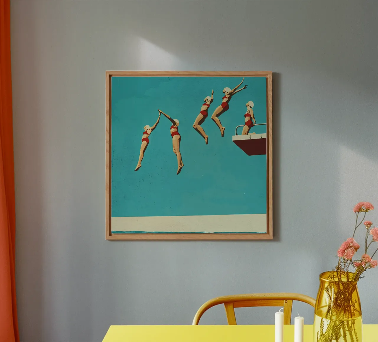 Sequential dive poster forex plate by medineprint