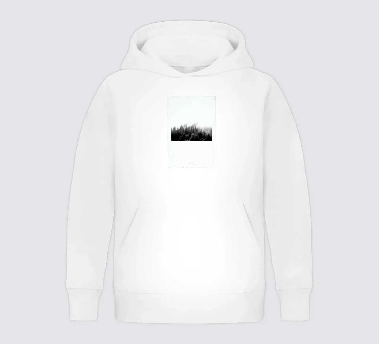 Fog felpa bambino con cappuccio da The Wall Shop