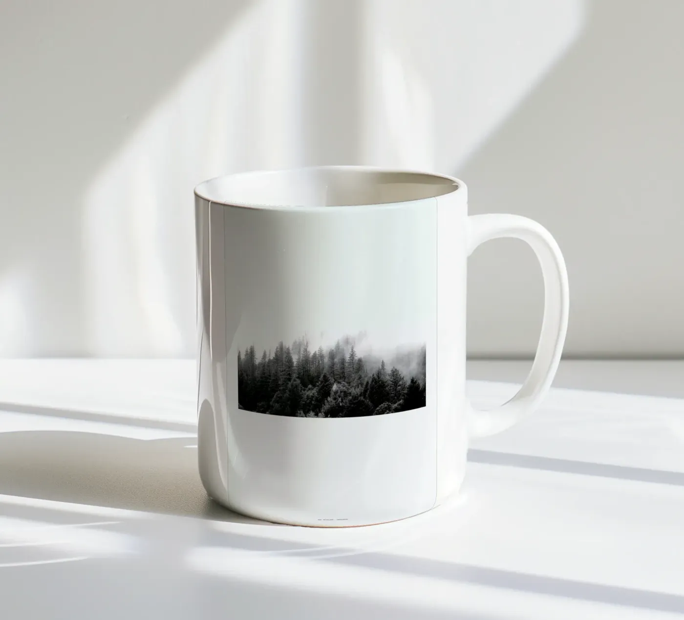 Fog ceramic mug by The Wall Shop